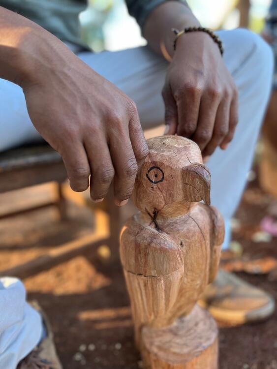 Tallado en Madera Mbya 2